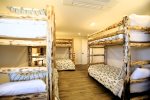 Two Bunks and a Pyramid Bunk for Additional Accommodations in White Mountain Cabin
